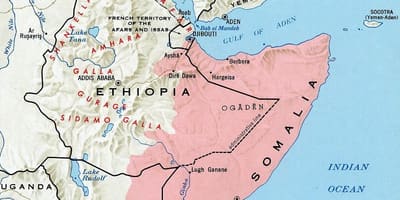 Nordöstra Kenya karta